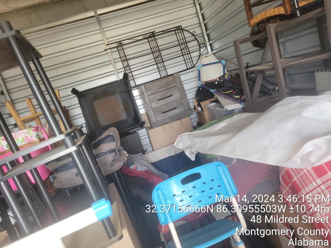 Storage Unit Auction in Montgomery, AL at 775071 UHaul Moving